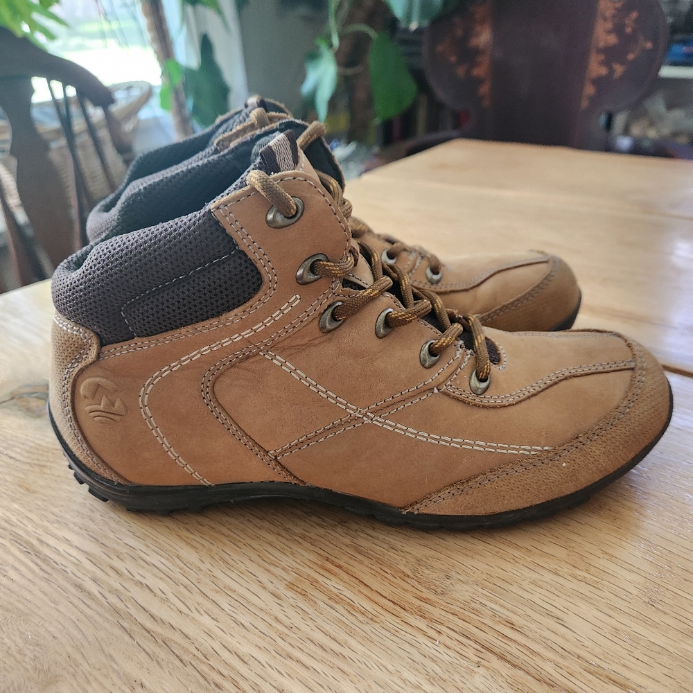 Zapatos Flexi Mens Boots Size 8.5 US/ 26.5 MEX Camel Brown Leather Shoes - Picture 2 of 10